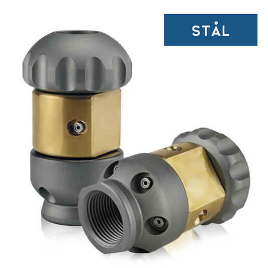 Vibrotor rotordyse USB - MED STÅL INDSATSER USBDÜSEN