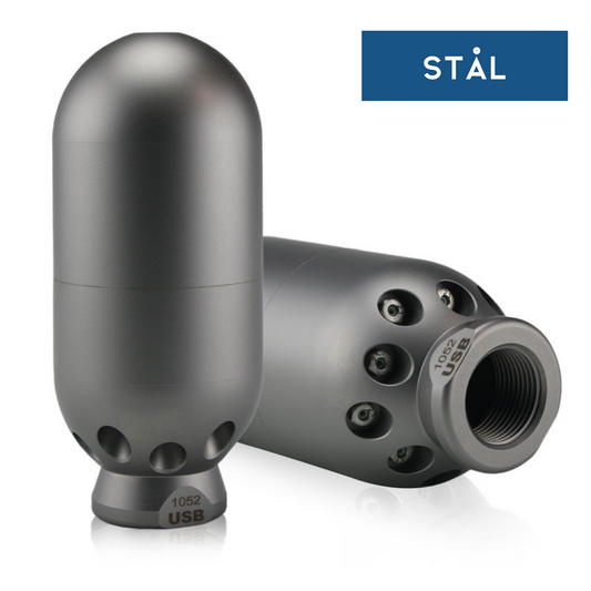 Universal 3D Dyse - MED STÅL INDSATSER USBDÜSEN